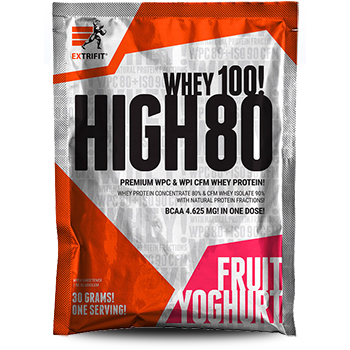 Extrifit High Whey 80 30 g - Nugát