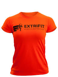 Extrifit Triko dámské 10 (krátký rukáv oranžové) - oranžová - vel. XS