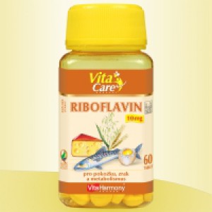 VitaHarmony Riboflavin (Vitamin B2) 10 mg - 60 tablet