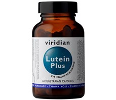 Viridian Nutrition Viridian Lutein Plus 60 kapslí