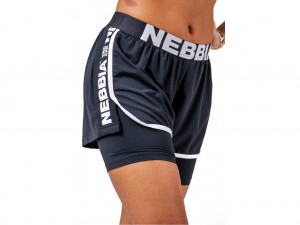 NEBBIA FAST & FURIOUS DOUBLE LAYERS ŠORTKY 527