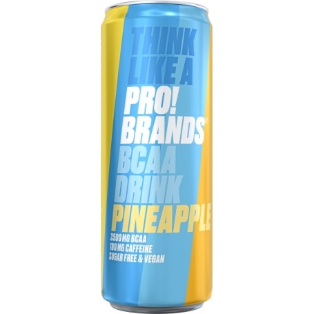 First Class Brands of Sweden AB FCB Pro! Brands BCAA Drink Bcaa 330 ml - Passion fruit / ananas - RIO DE JANEIRO