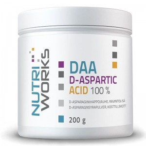 NutriWorks DAA D-Aspartic Acid 200 g