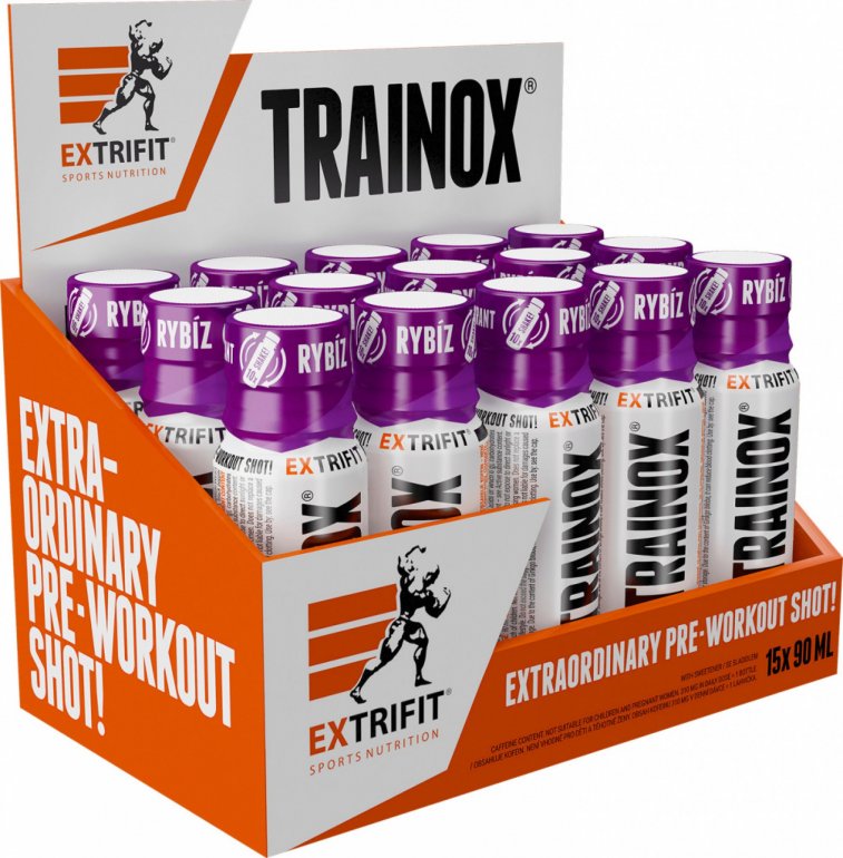 Extrifit Trainox Shot 15x90 ml - Grapefruit