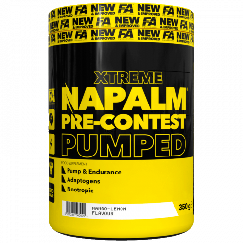 Fitness Authority Napalm Pre-Contest Pumped 350 g - dragon fruit