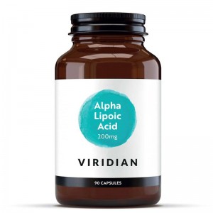 Viridian Alpha Lipoic Acid 200mg 90 kapslí